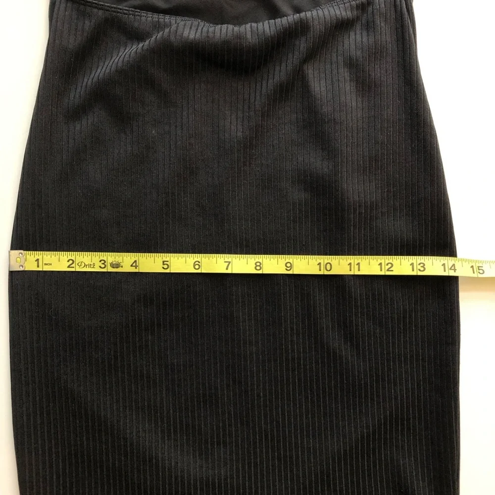 Victoria Secret Sport Dress Women’s S Black Open Mid Section Tank Tie Knot Front - Picture 8 of 11